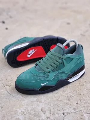 *Nigel Sylvester X Air Jordan 4 Rm*
 " _fence Green_ "
