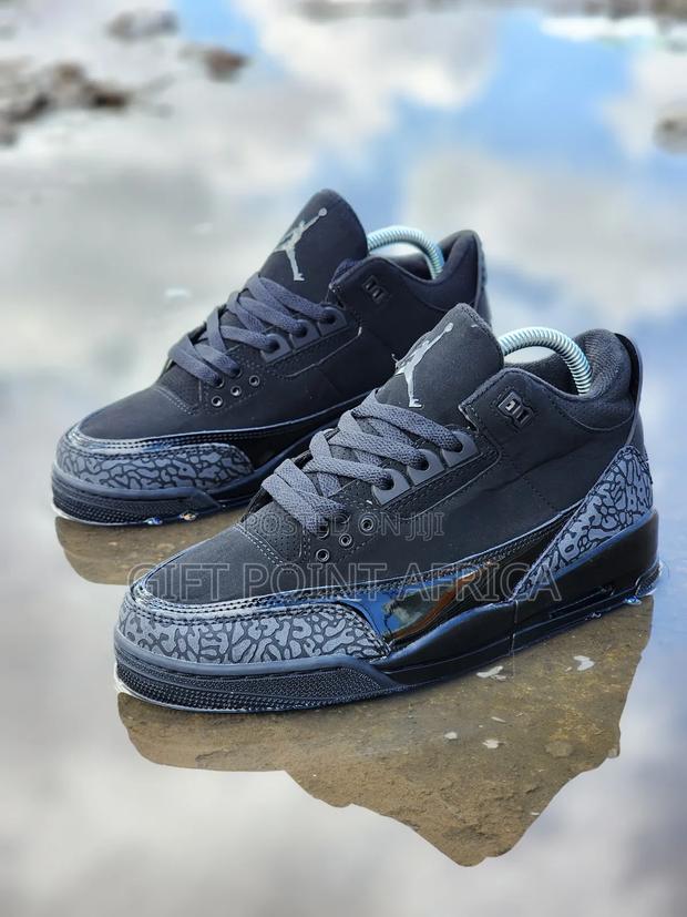 Jordan 3 Black Cat Sneakers - main view
