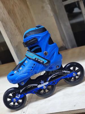Professional Three Wheels Tri- Skates (Speed Skates)For Kids