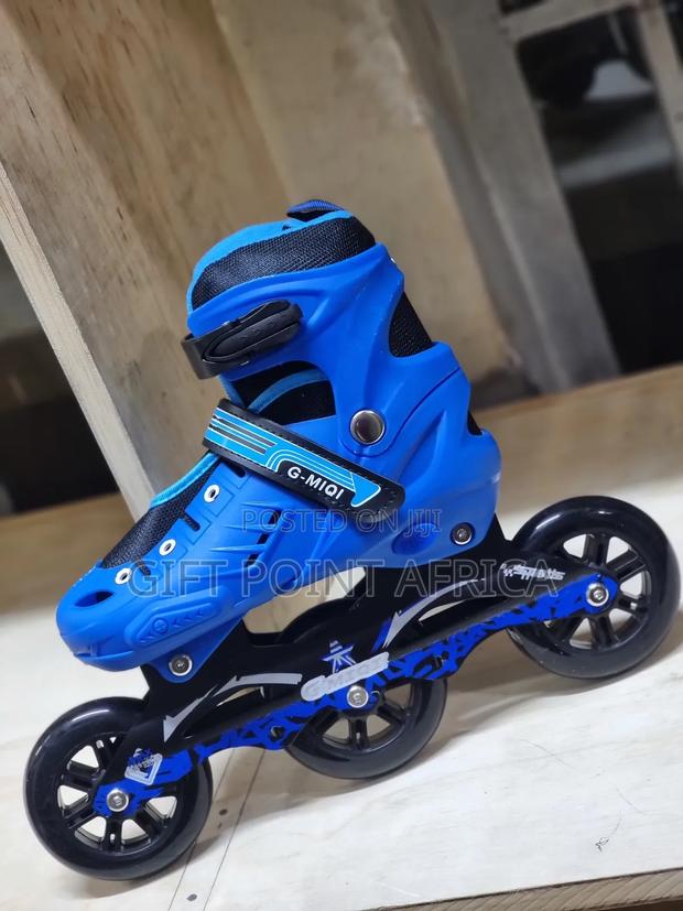 Professional Three Wheels Tri- Skates (Speed Skates)For Kids