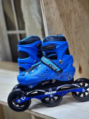 Professional Speed Roller Skates With Three Wheels 100mm
