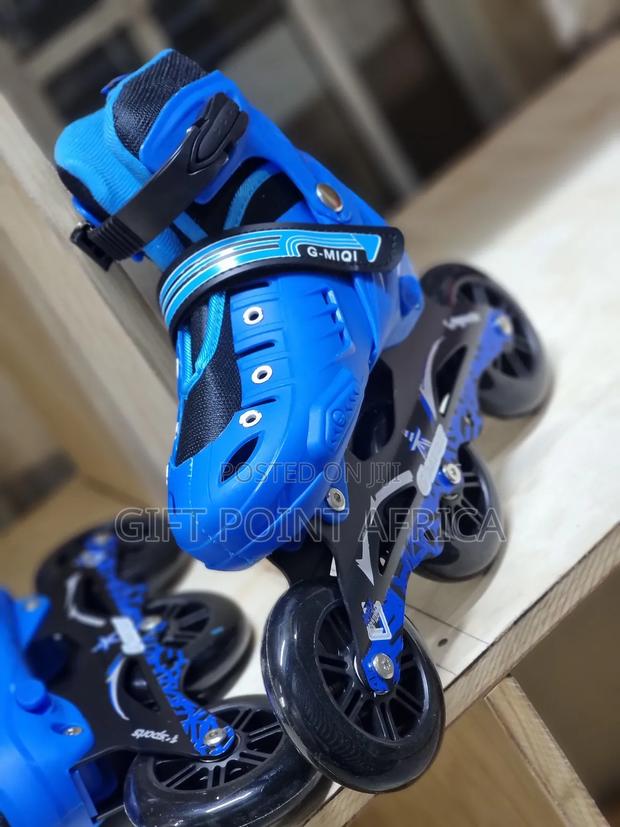 Professional Roller Speed Skates With Three 100mm Wheels - main view