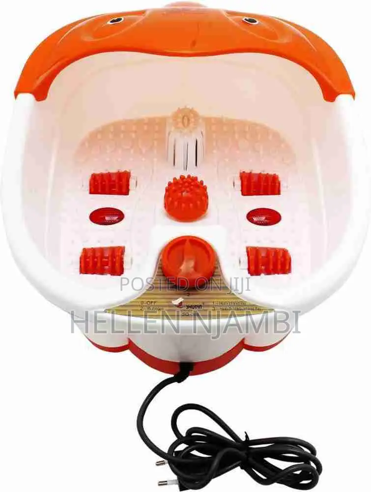 Electric Foot Bath Massager With Heat,Bubbles, Vibration