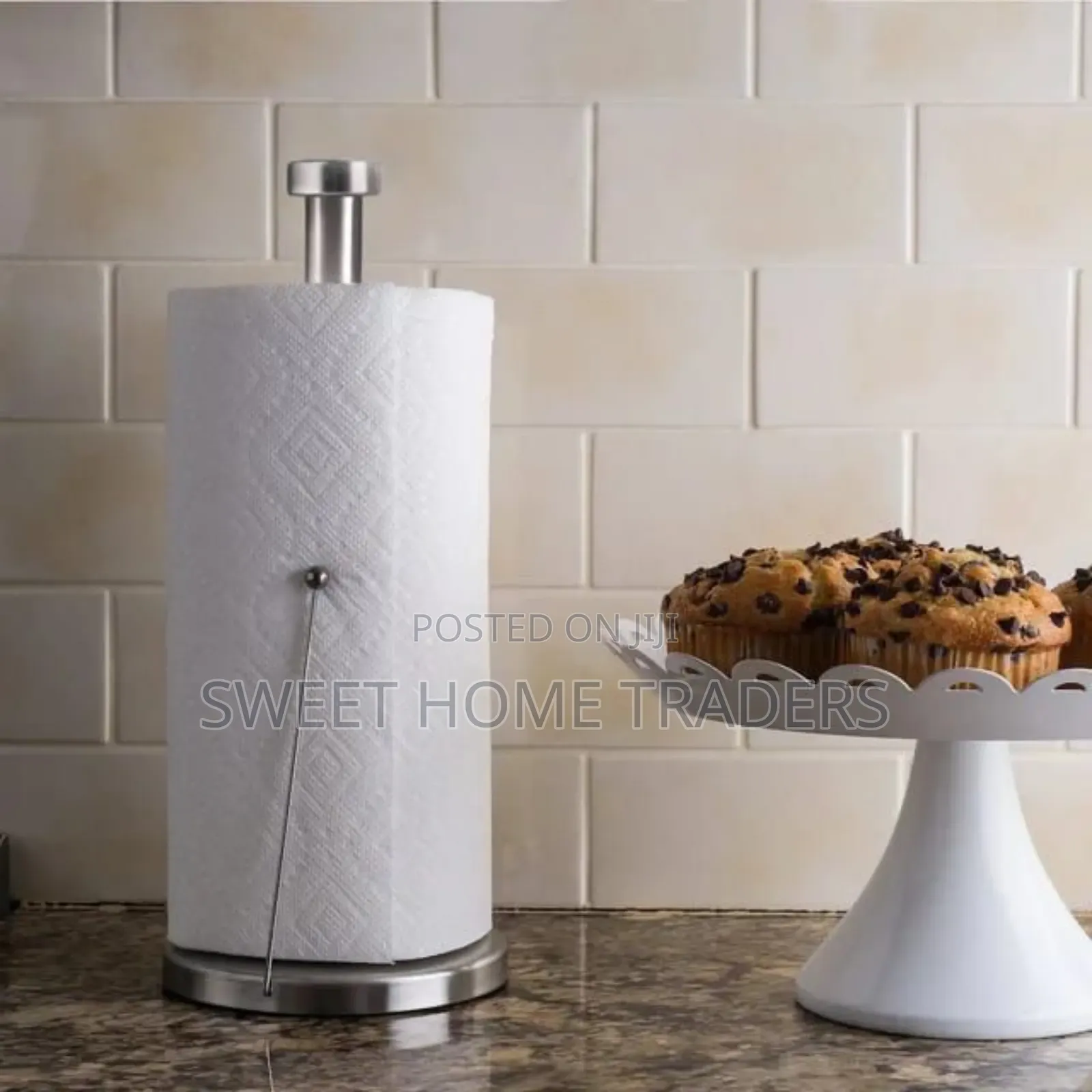 *Stainless Steel Rustfree Paper Towel Holder