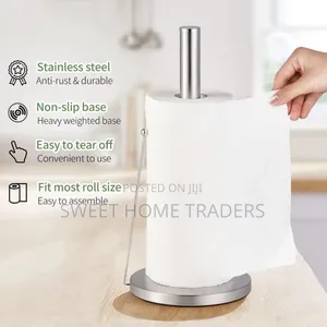Kitchen Towel Holder With a Stable Round Base