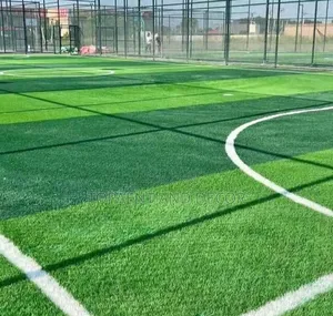 Soft Kid and Friendly Football Pitch Spaced Artificial Grass