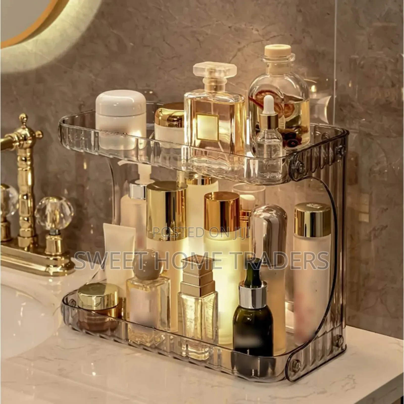*Double Layer Vanity Stand*