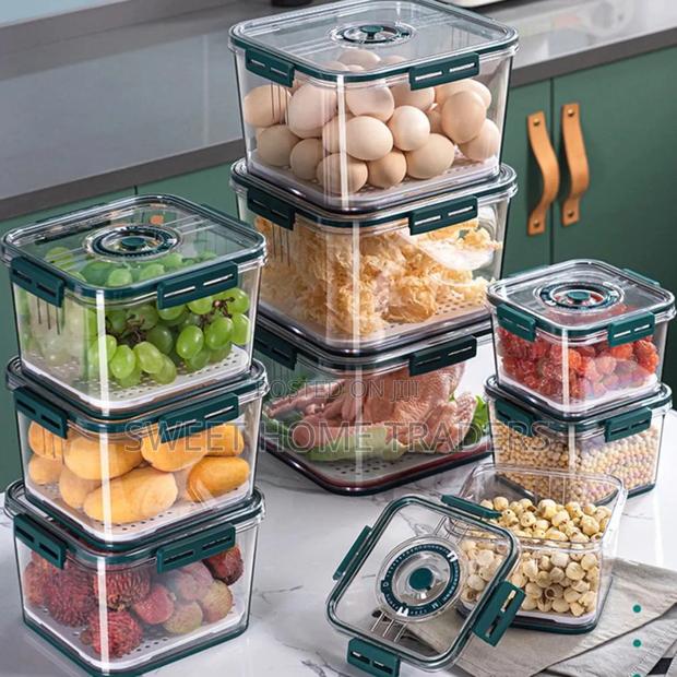 *3pcs Multipurpose Food Storage Containers Organizers