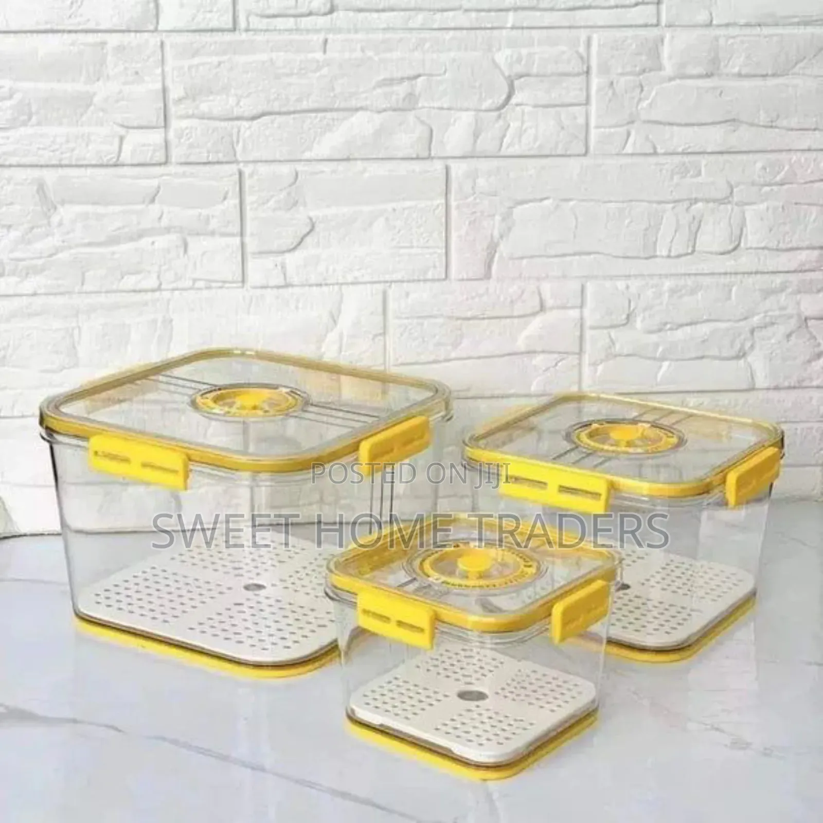 *3pcs Food Storage Containers