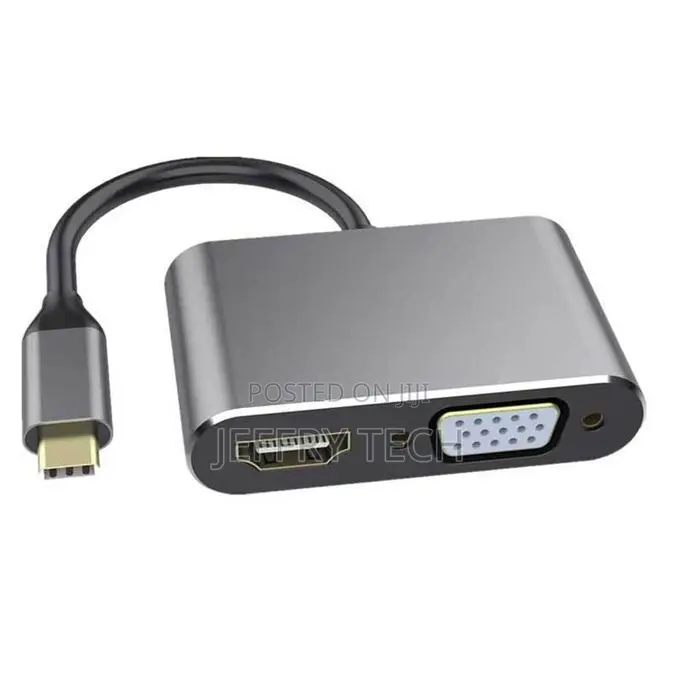5/ in 1 Usb 3.0 Hub Vga Adapter Pd Charge 5 Ports 3.5mm A