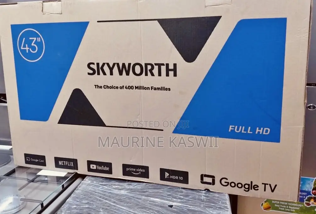 Skyworth 43′′ 43e5500g Smart Frameless