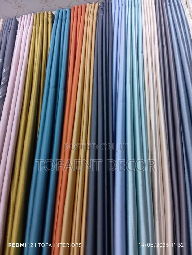 Total Blackout Eyelates Window And Door Curtains