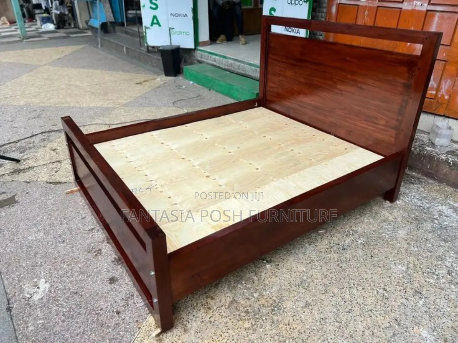 5 by 6 Size Wooden Bed - Limited Stock