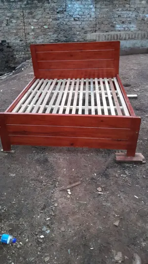 5x6 Modern Slatted Bed- Ready Made - Free Delivery