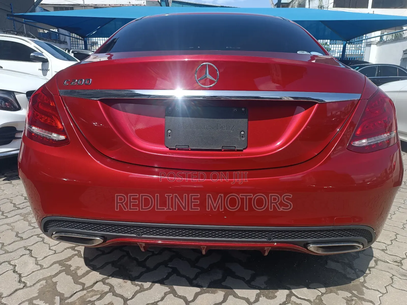 Mercedes-Benz C200 2018 Red