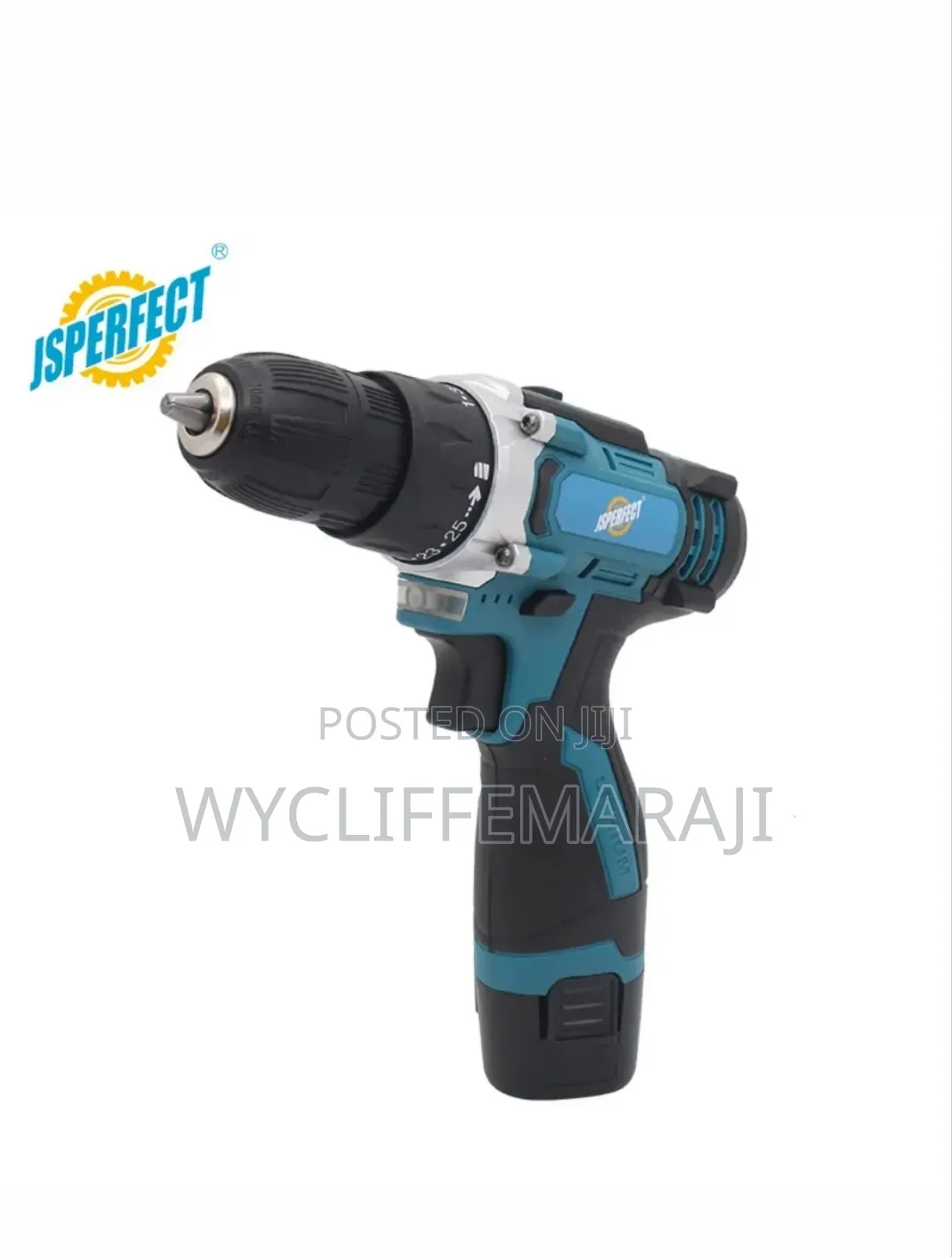 Jsperfect 12v Powerful Cordless Drill With 2 Batteries
