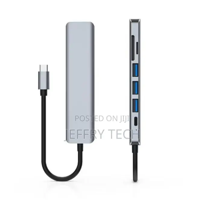 Multi-Usb Type-C Hub Thunderbolt Dock Station Hd for Laptops
