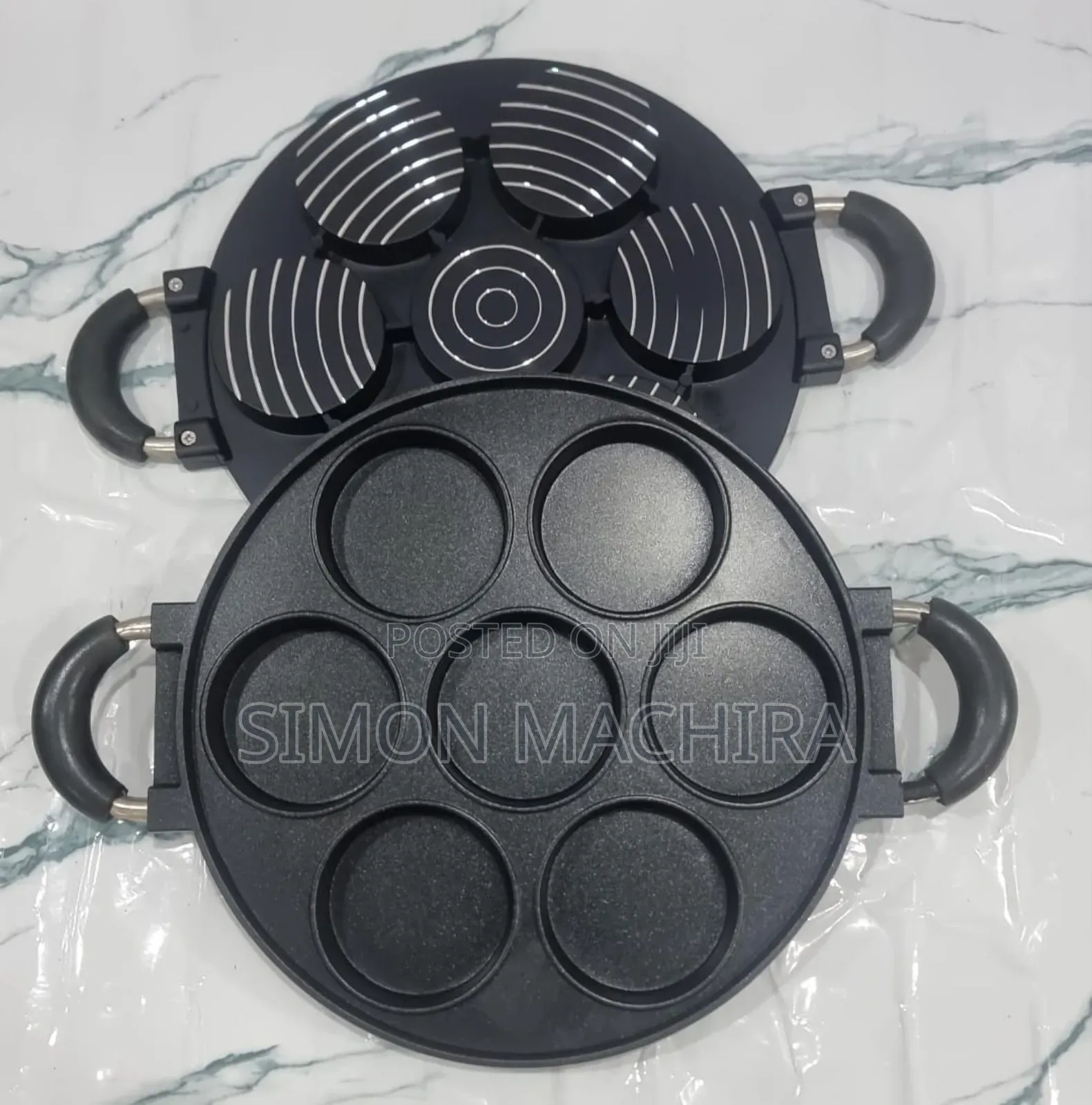 7 Slot Pancake Baking Pan
