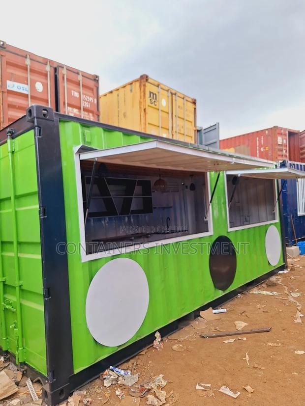 Converted Shipping Container Bar- Fully Set Up! - main view