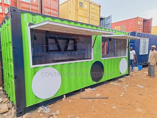 Mobile Container Bar Counter- Perfect for Lounge - main view