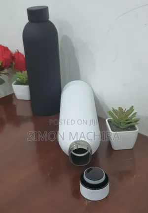 Black White Matt Thermocup