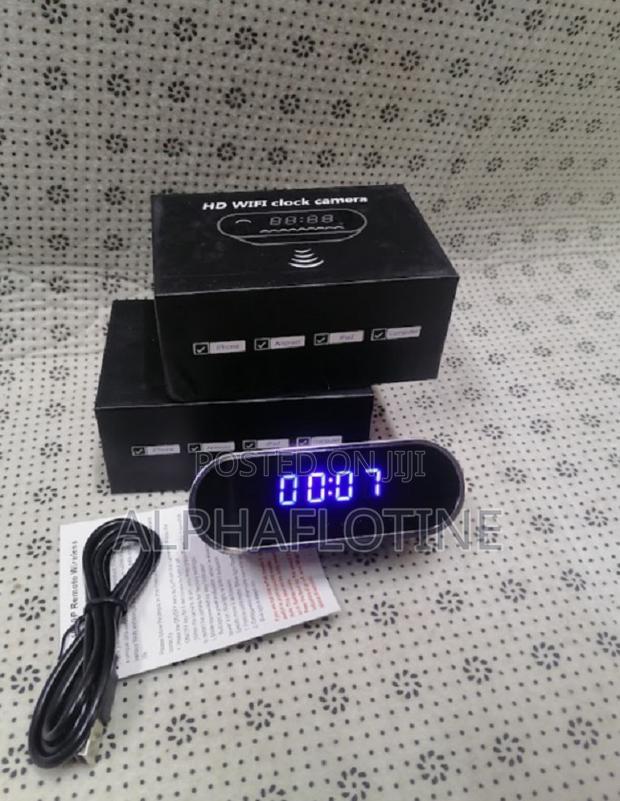 Wifi Clock Camera Hd 1080p Nanny Cam