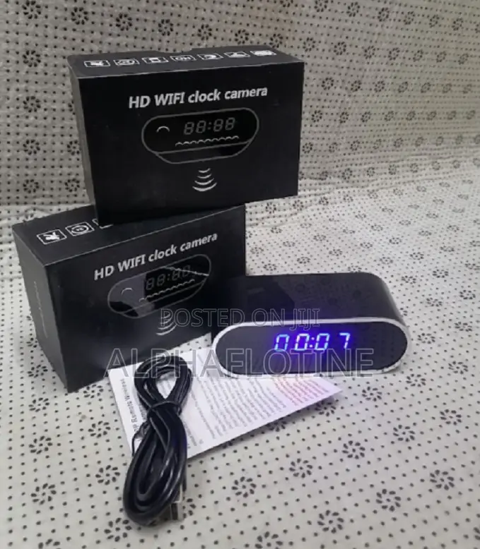 Wifi Full Hd Clock Camera