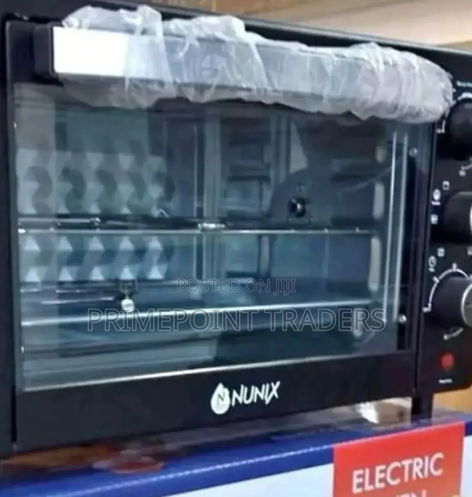 Electric Oven With Rotesserie (Nunix) 20l 3 Knobs
