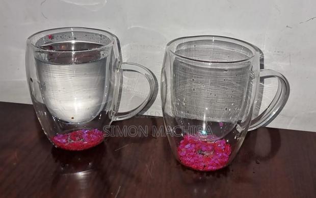 Unbreakable Double Wall 250ml Cup With Flowers - thumbnail 2