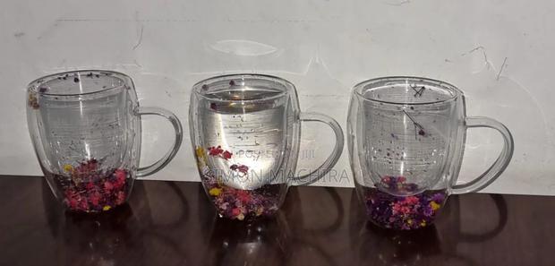 Unbreakable Double Wall 250ml Cup With Flowers - thumbnail 4