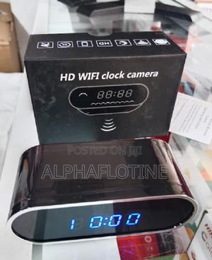 Wireless Table Clock Remote 1080p Wifi Camera - thumbnail 2