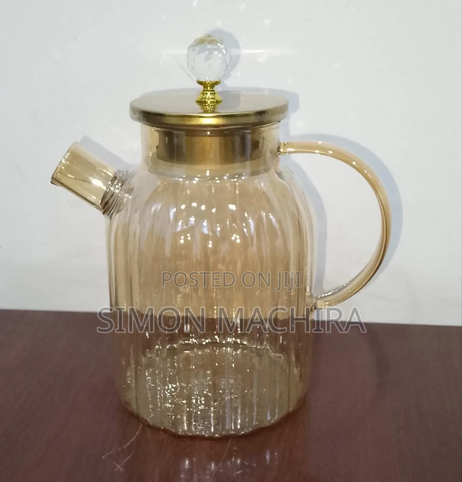 1800ml Unbreakable Tea Kettle Borosilicate Glass
