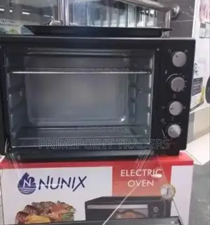 Electric Rotesserie Oven 40l, Nunix 4 Knob Setting