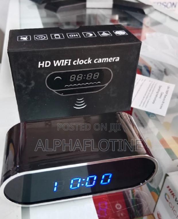 Wifi Enabled Hd Wi-Fi Clock Camera - main view