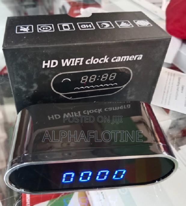 Spy Table Clock Camera (Wifi, Resolution) - main view