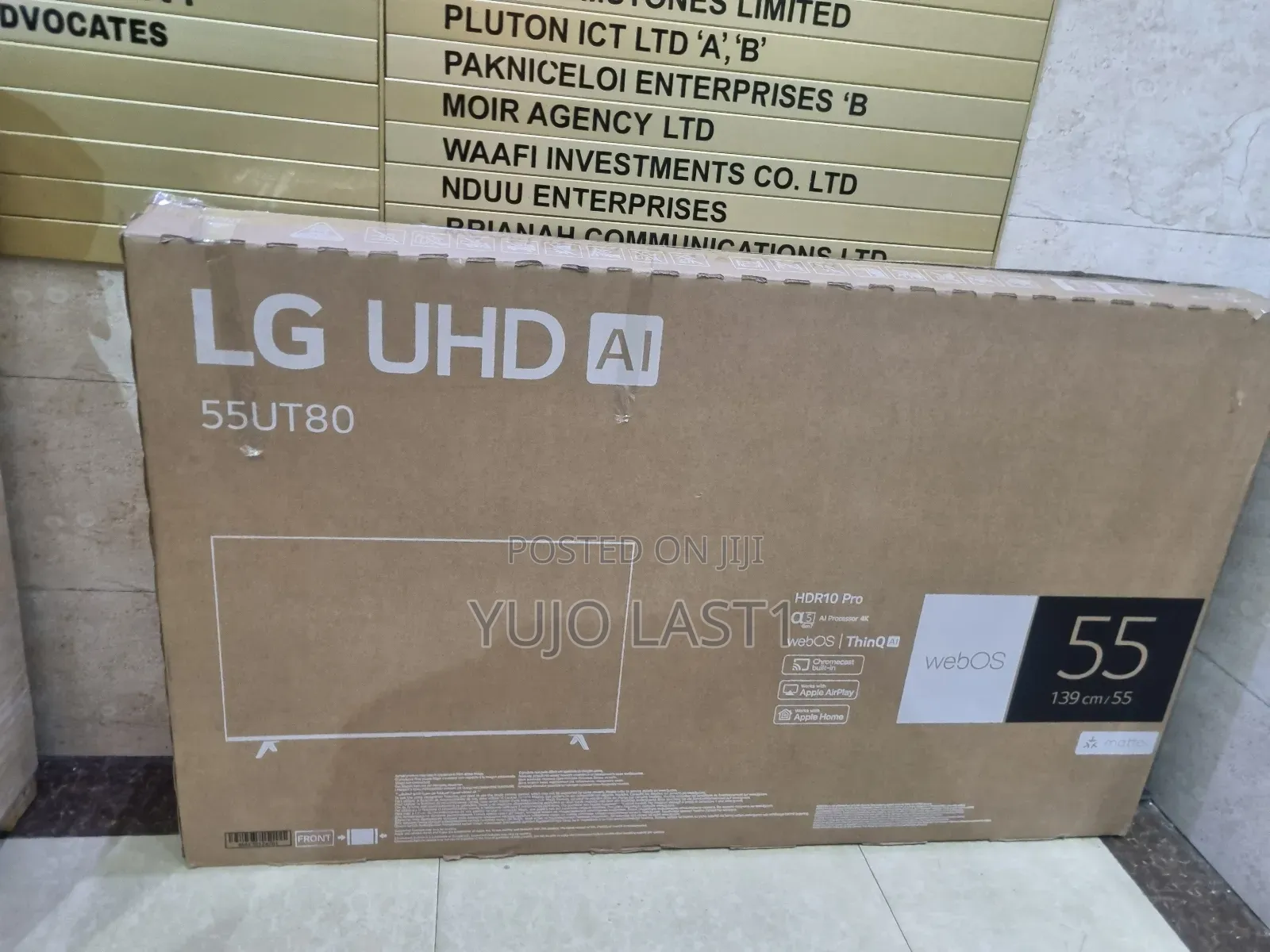 Lg 55" 55ut80006lb Uhd Ai Ut80 Smart Tv Ai