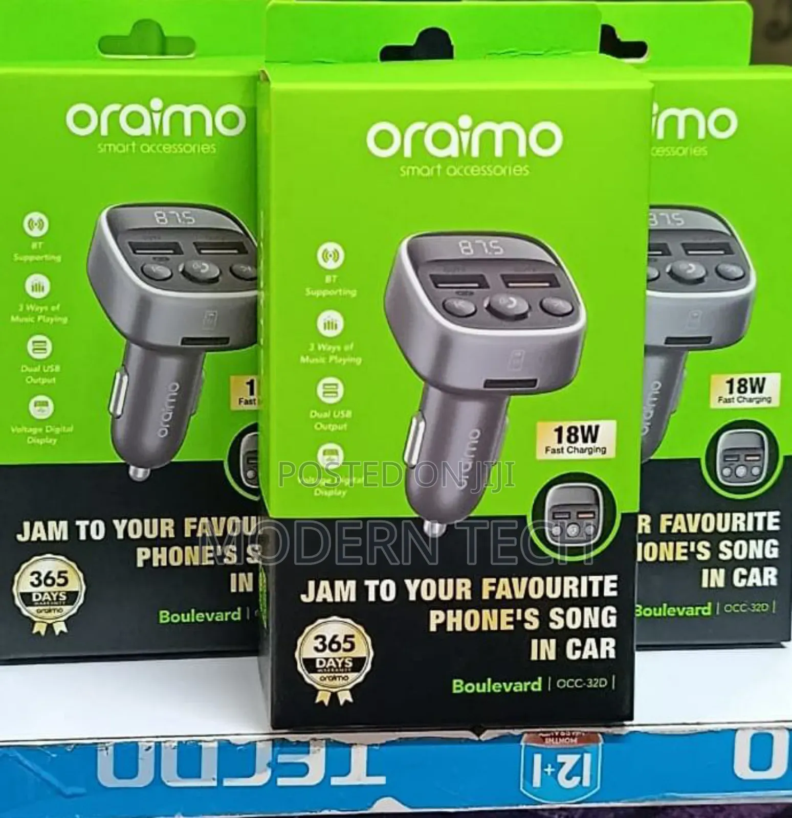 Oraimo Boulevard 18w Car Charger