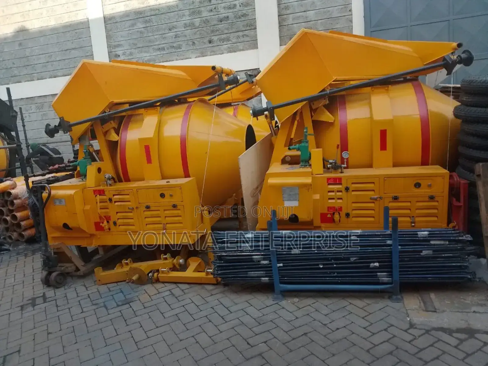 Brand New Heavy Duty Self Load Concrete Mixers