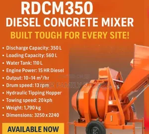 Full Hydrolic Self Loading Concrete Mixer
