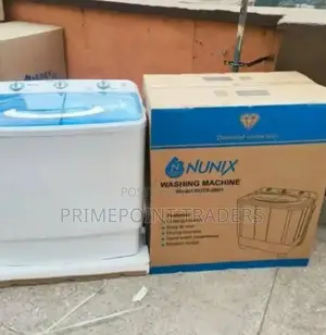 Washing Machine, Nunix, Twin Tub 7.5kgs-New