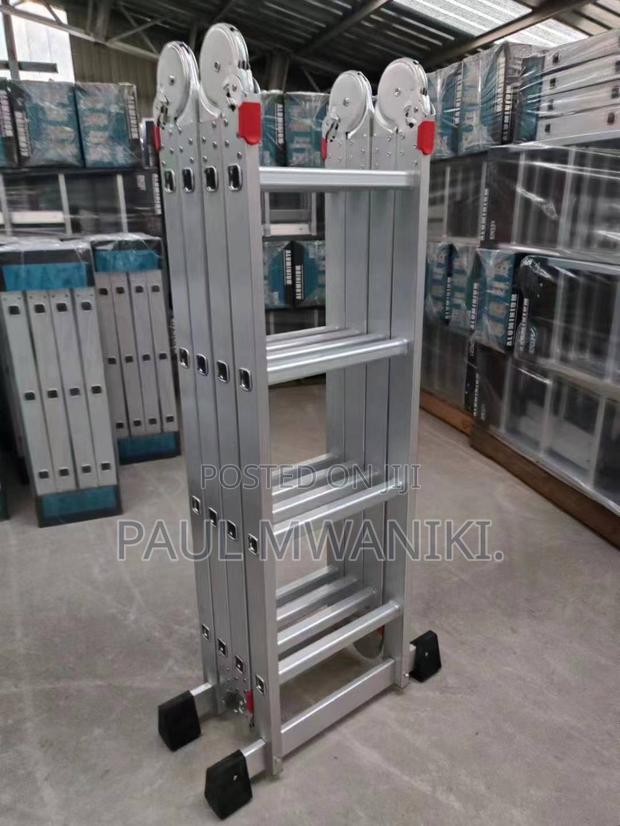 Foldable/ Portable Alluminium Ladder - thumbnail 2