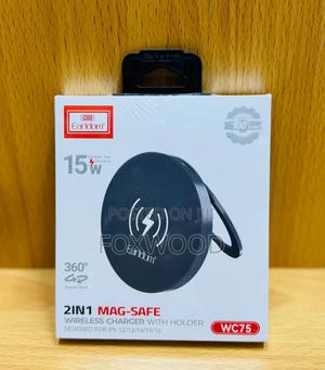 Magsafe 15w Wireless Charger With Rotating Stand - thumbnail 2
