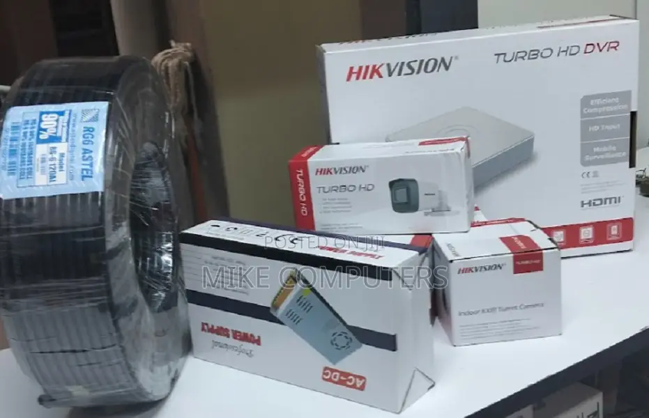 4 CCTV Camera 1080p Full Hd Kit