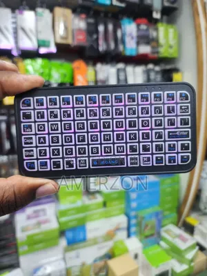 Color Backlit Keyboard English Rechargeable Keyboard