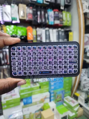Color Backlit Keyboard English Rechargeable Keyboard
