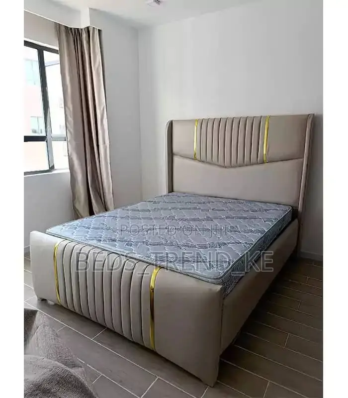 5 by 6 Tufted Bed