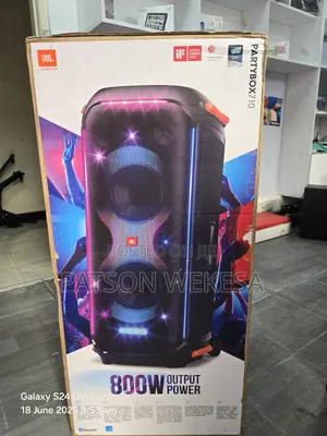 JBL Partybox 710 Portable Bluetooth Speaker
800w