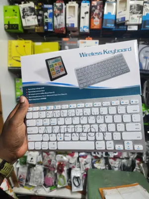 Bluetooth Wireless Keyboard for Pc/Mac/iPad/iPhone Black