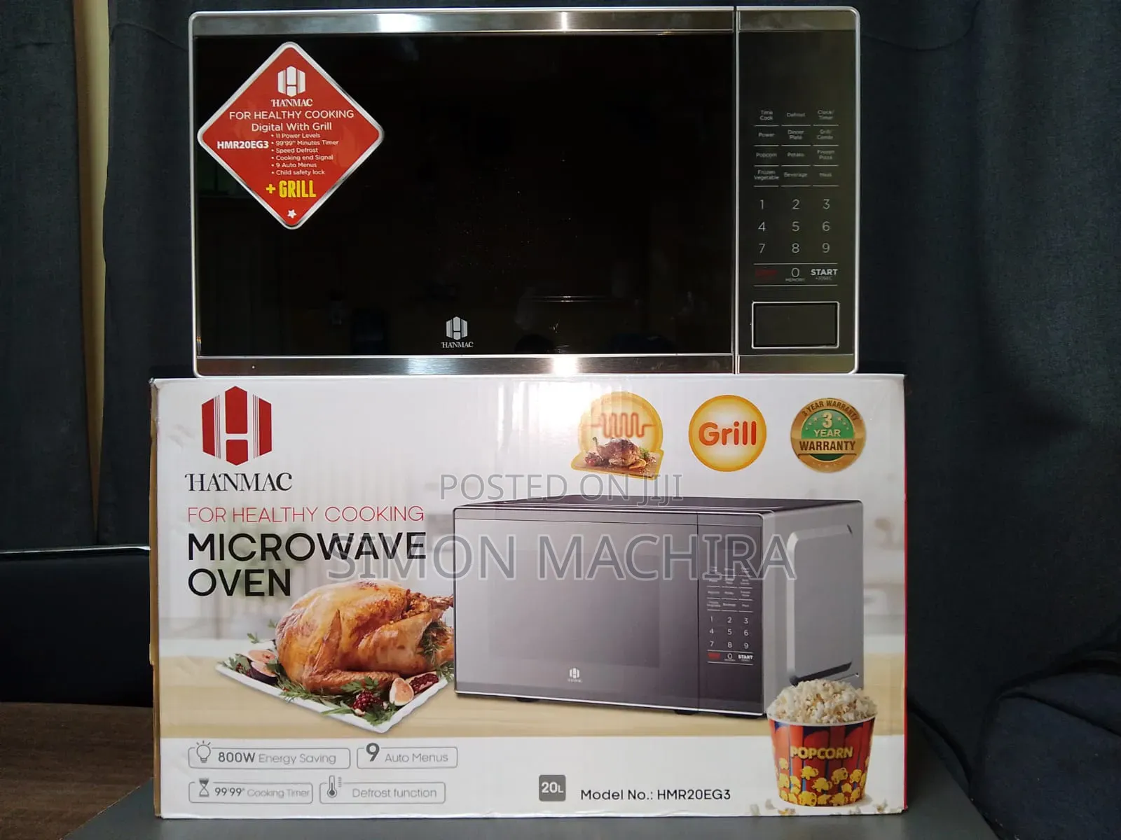 Hanmac 20liter Digital Microwave With Grill