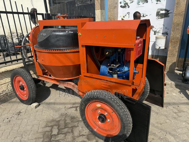 Heavy-duty Indian Concrete Mixer – 500l Capacity | 8hp - thumbnail 3